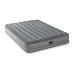 Intex Materasso Gonfiabile Dura-Beam Prestige Mid-Rise Matrimoniale, con Pompa USB incorporata, 152x203x30 cm