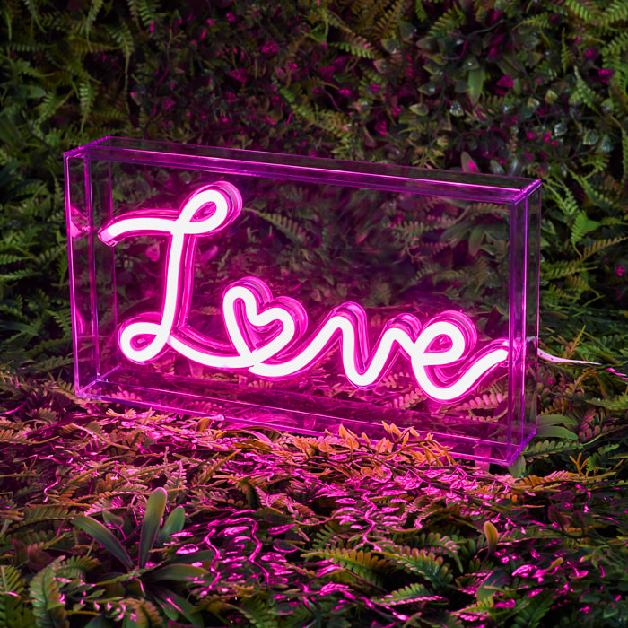 Lampe Acrylique Led Love