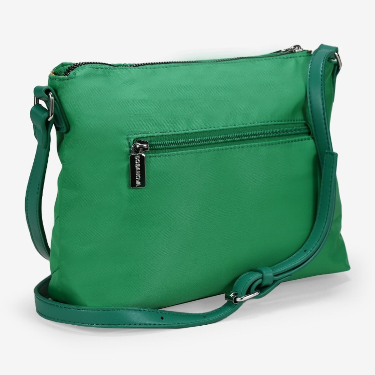 Bolso bandolera acolchado verde