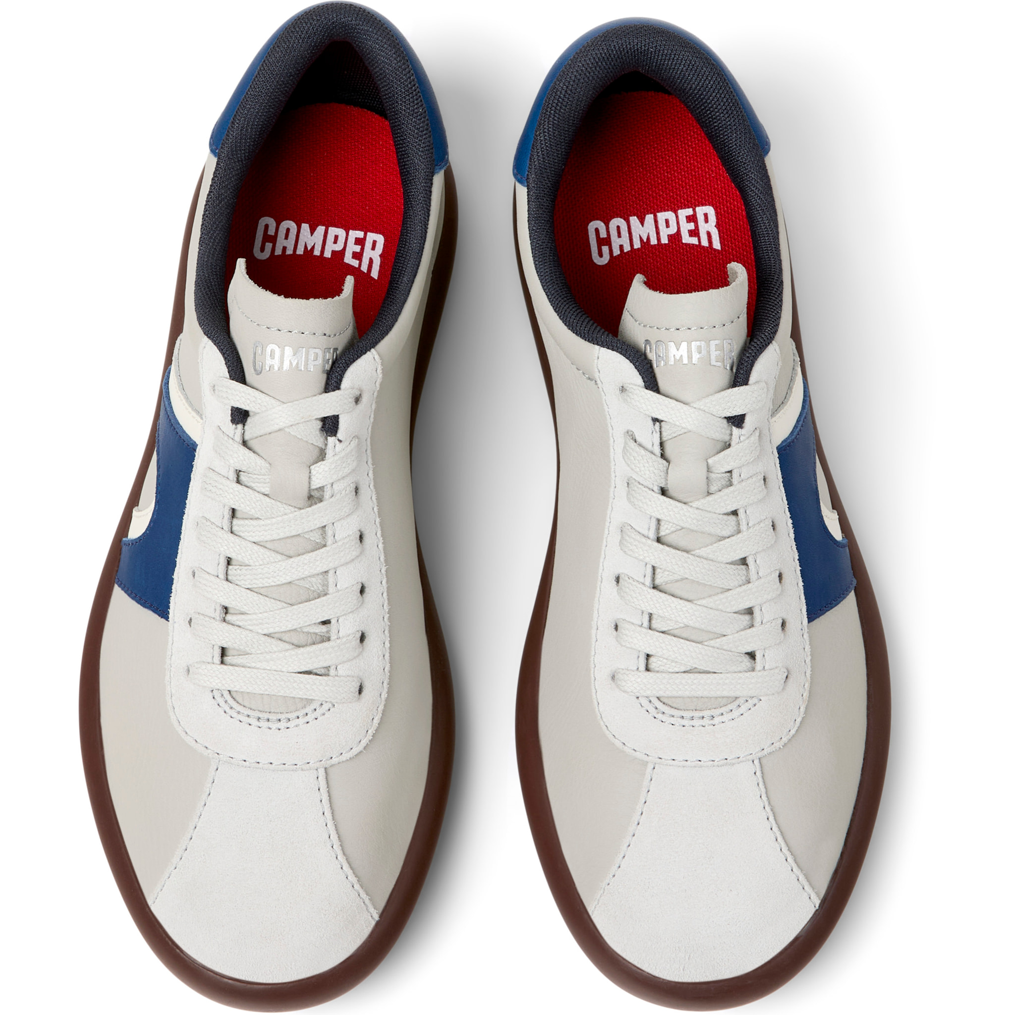 Zapatillas - CAMPER Pelotas Soller - Gris - Cuero liso