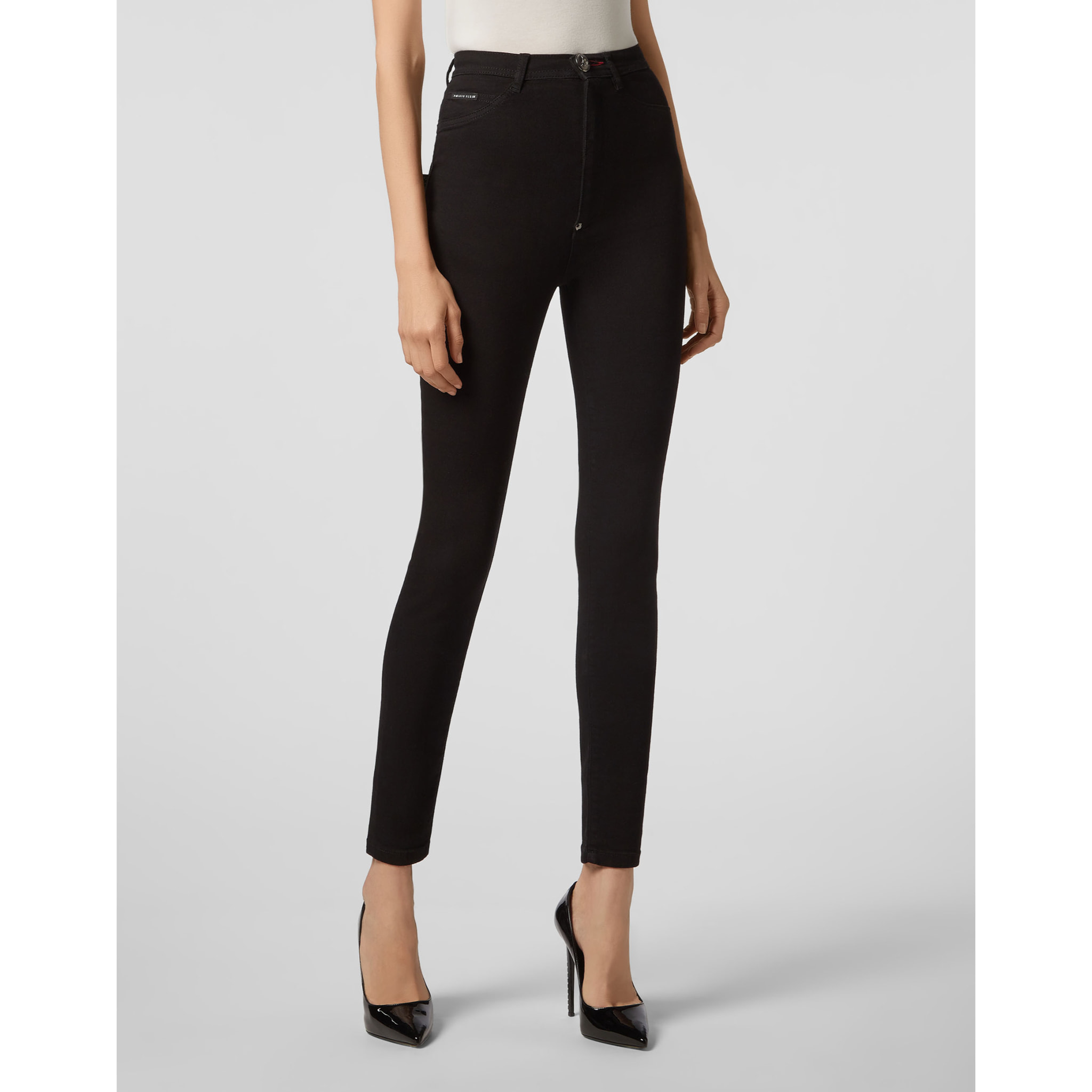 PHILIPP PLEIN Super High Waist Jegging Statement