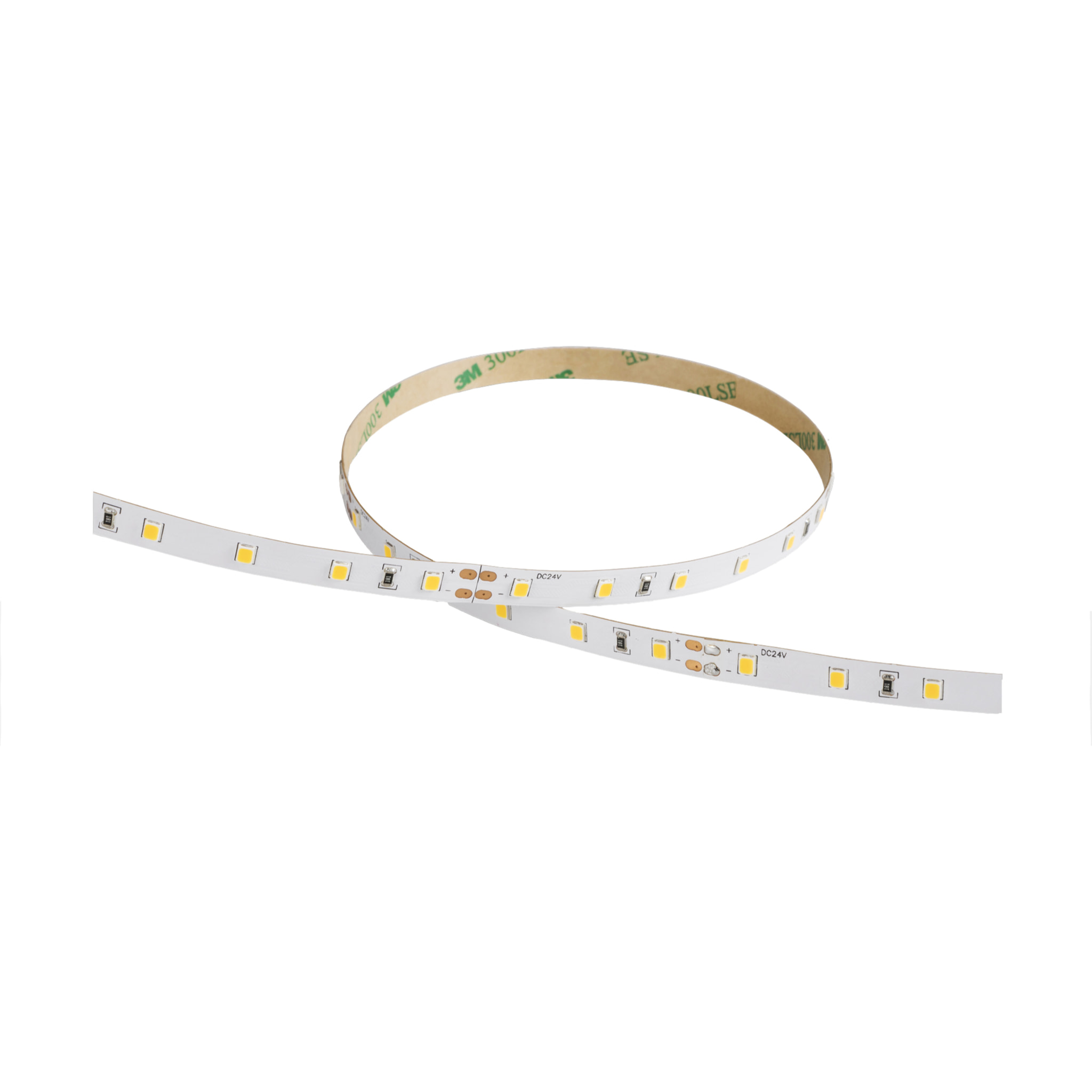 LEDS C4 Tira LED On Basic 9,6 48 Blanco cálido - 2500K CRI 80 IP20 4400lm