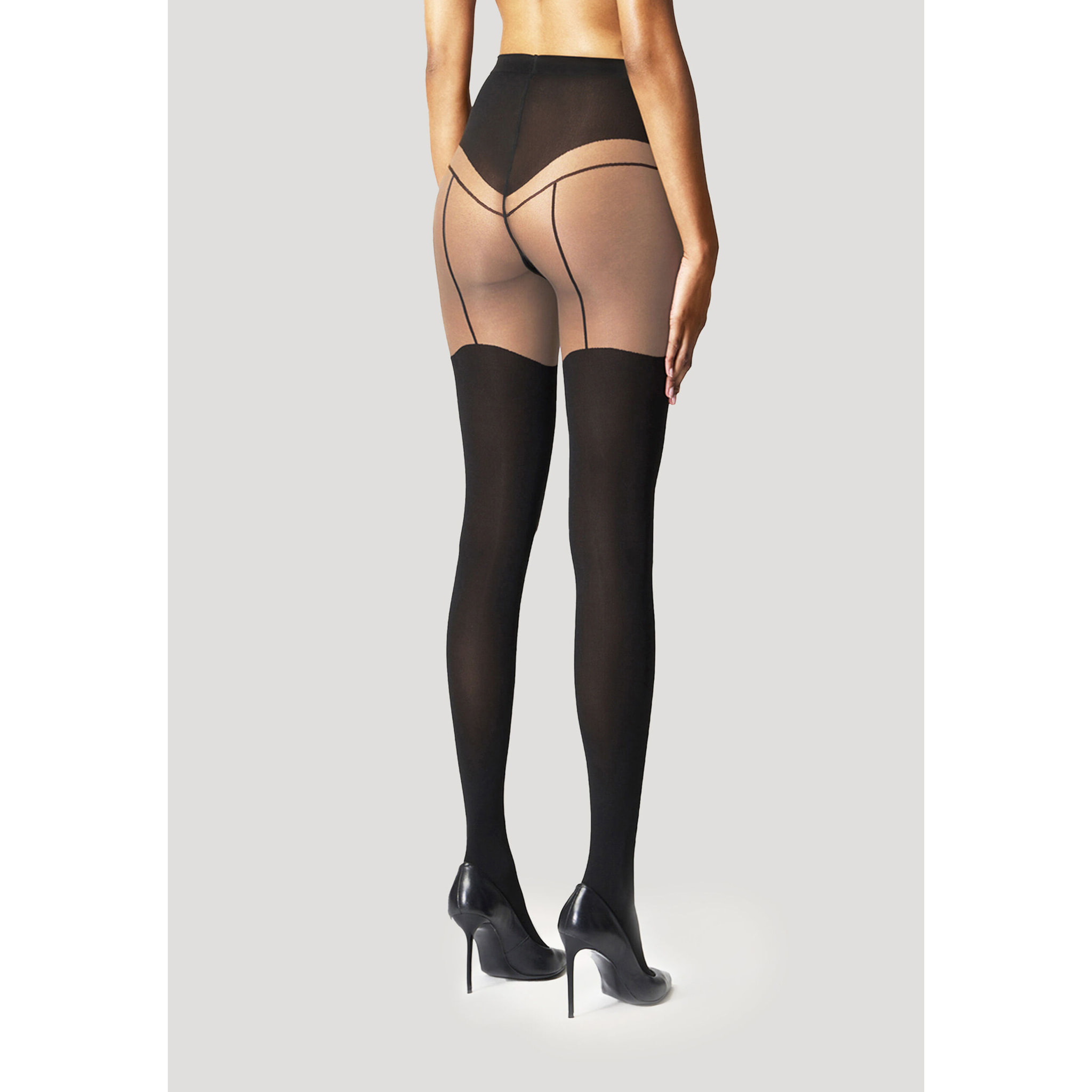 Collant Garter Belt Tights
