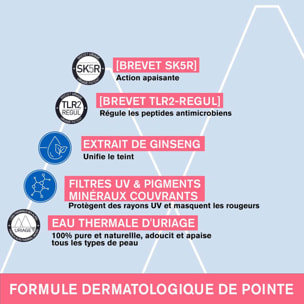 ROSELIANE - CC Cream Soin teinté anti-rougeurs SPF30 40ml
