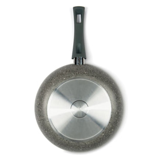 Padella Country Rock Excelsa – Country Rock, Alluminio Antiaderente Grigio