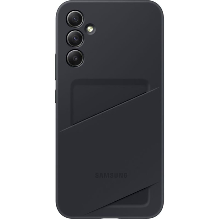 Coque SAMSUNG A34 5G Porte-carte integre Noir