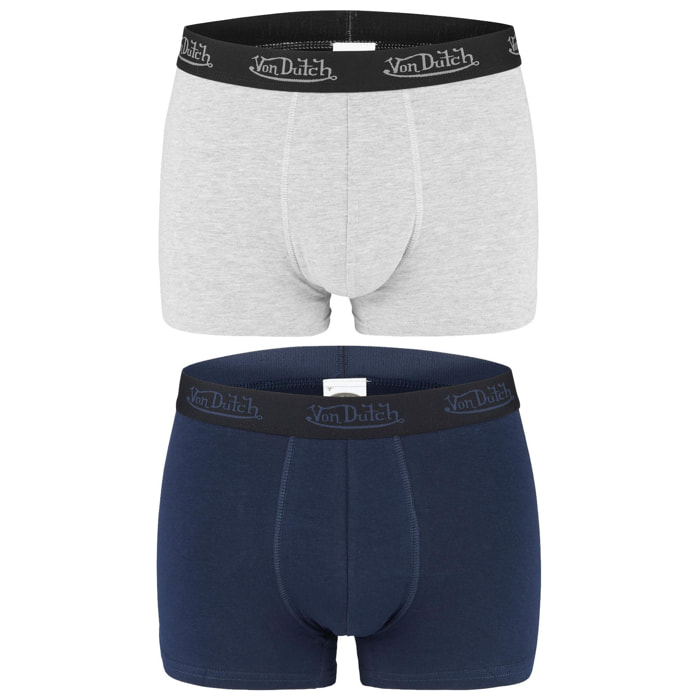 Lote 2 boxer calzoncillo Von Dutch para hombre - 2 colores