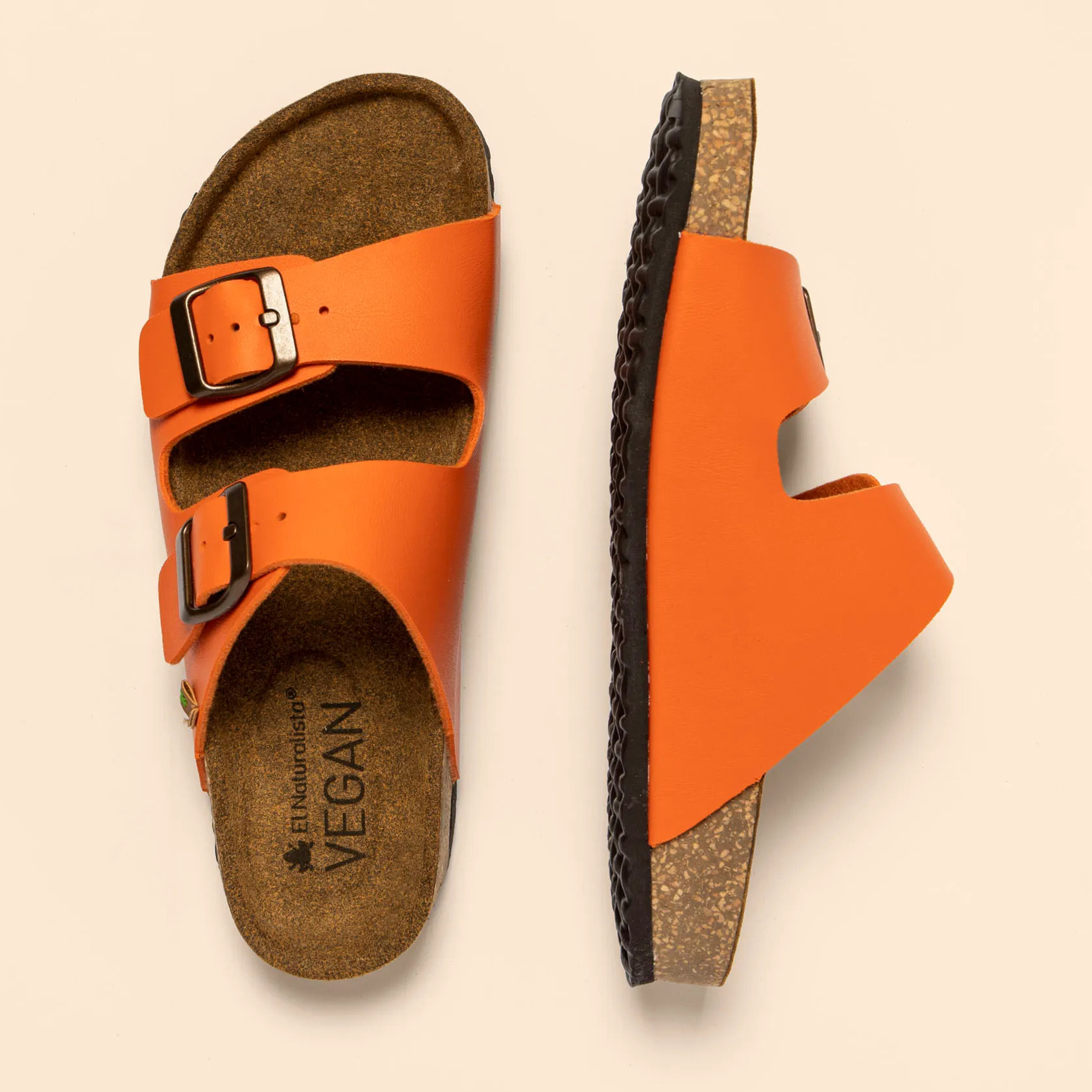 Sandalias NE50 VEGANO ORANGE / WARAJI color Orange