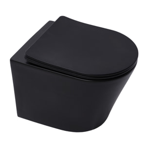 Duofix pack WC bâti-support + WC suspendu sans bride Swiss Aqua Technologies avec abattant SoftClose + plaque (GEBSTINBMR02-FR)