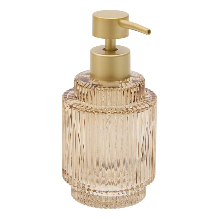 Distributeur de savon Solis rond 300ml ambre