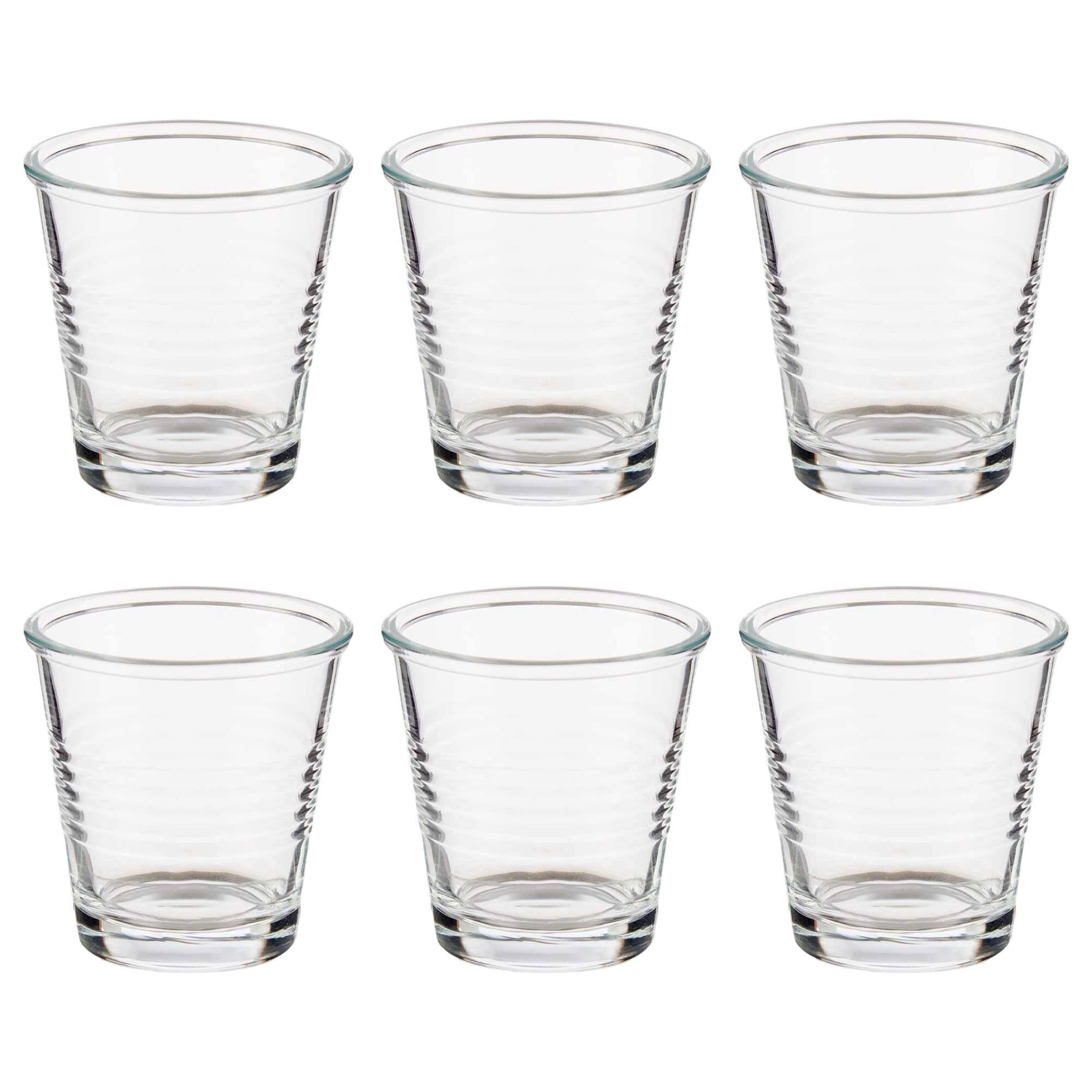 Set 6 vasos cafe 90ml colección vivalto
