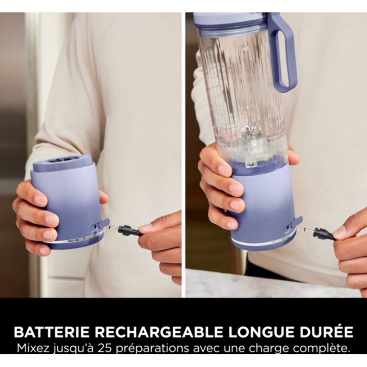 Blender NINJA Blast Max BC251EULD Lavande sans fil