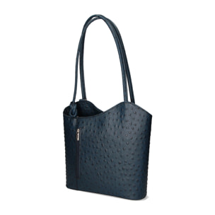 Zaino da donna in vera pelle - Modello Charlotte - 28.0 x 25.0 x 9.0 cm