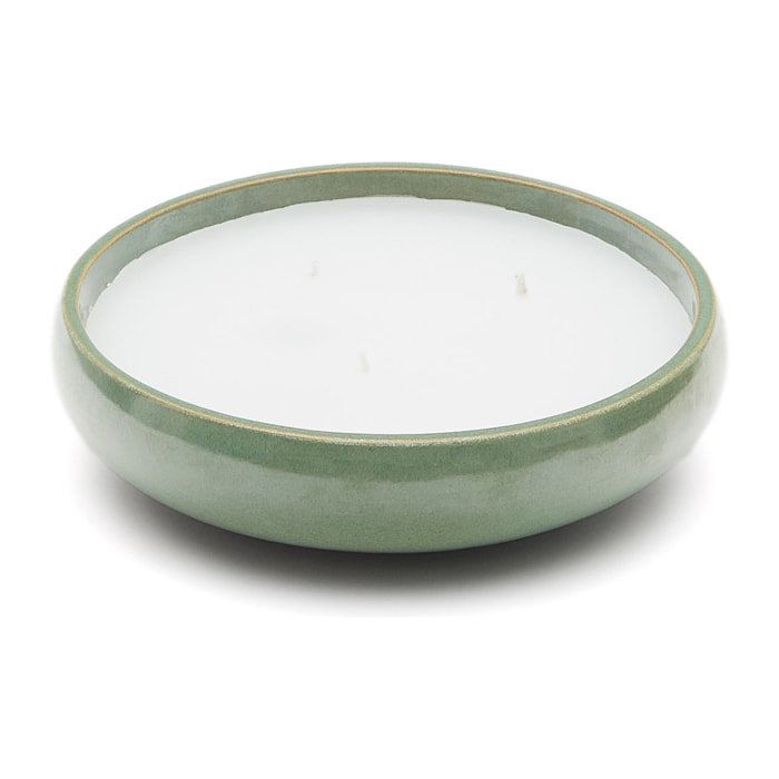 Kave Home - Candela Sapira in ceramica verde Ø 21 cm