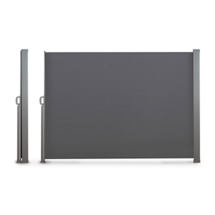 Paravent rétractable premium gris anthracite - Gris anthracite