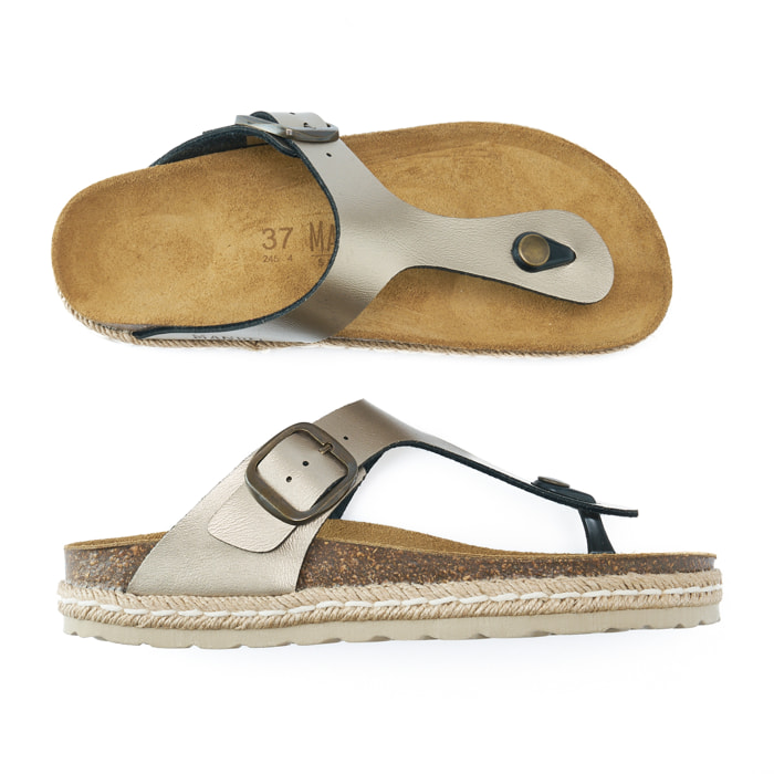 Sandalo Mandèl Dorato