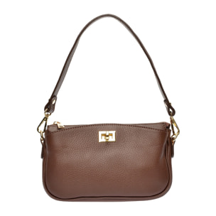 Borsa a mano Anna Luchini Marrone