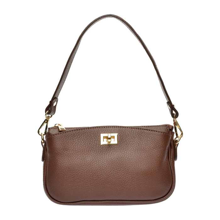 Borsa a mano Anna Luchini Marrone