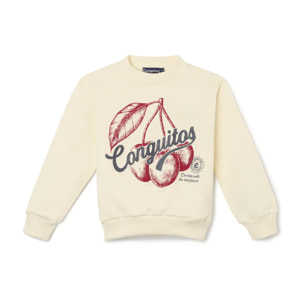 Sudadera Niña Con Estampado Divertido