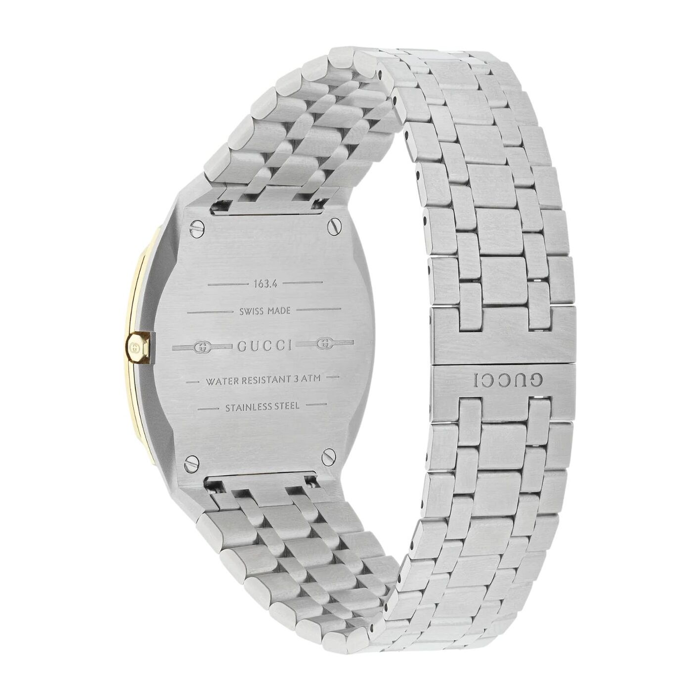 Reloj Gucci YA163403 Mujer Analogico Cuarzo con Correa de Acero inoxidable