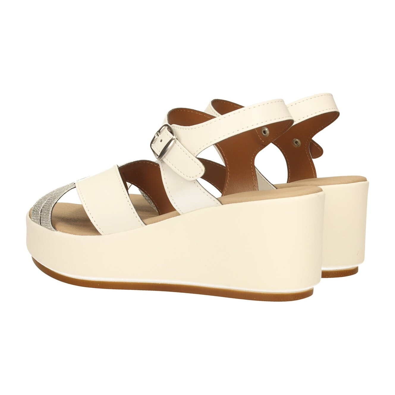 Sandali Donna Tata Italia Argentato