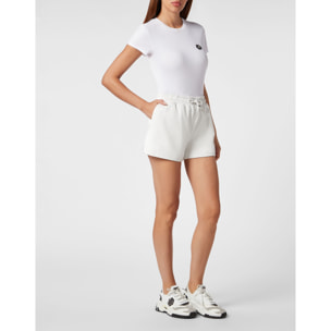 PHILIPP PLEIN Leather Shorts