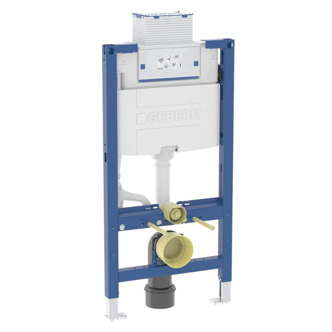 Duofix bâti-support à encastrer pour WC suspendu, hauteur 98 cm, installation sur cloison légère (111.030.00.2)