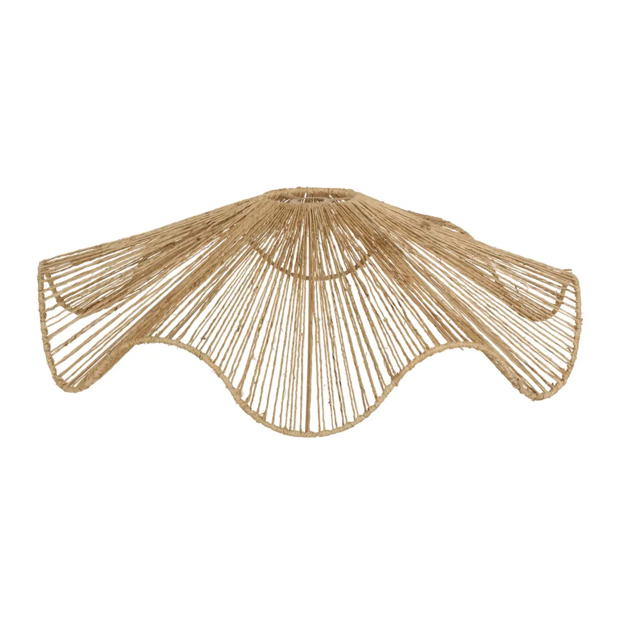 Abat-jour Gino rond D.78cm beige