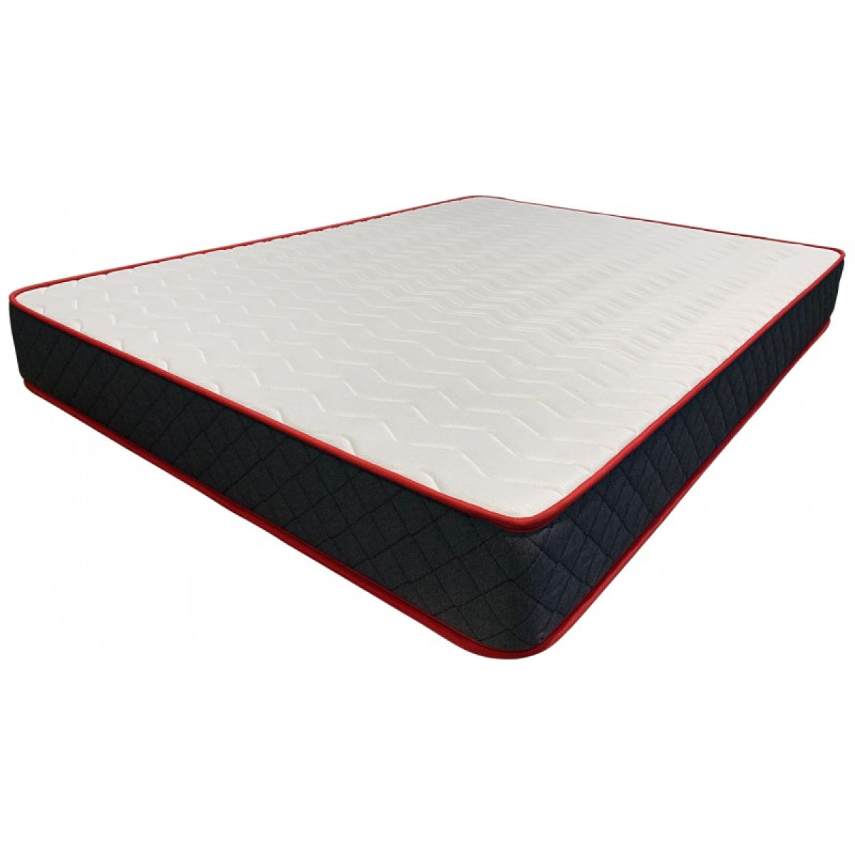 Lit Venise Simili Cuir Gris + Matelas Memoire de Forme | Confort optimal | Design et qualité