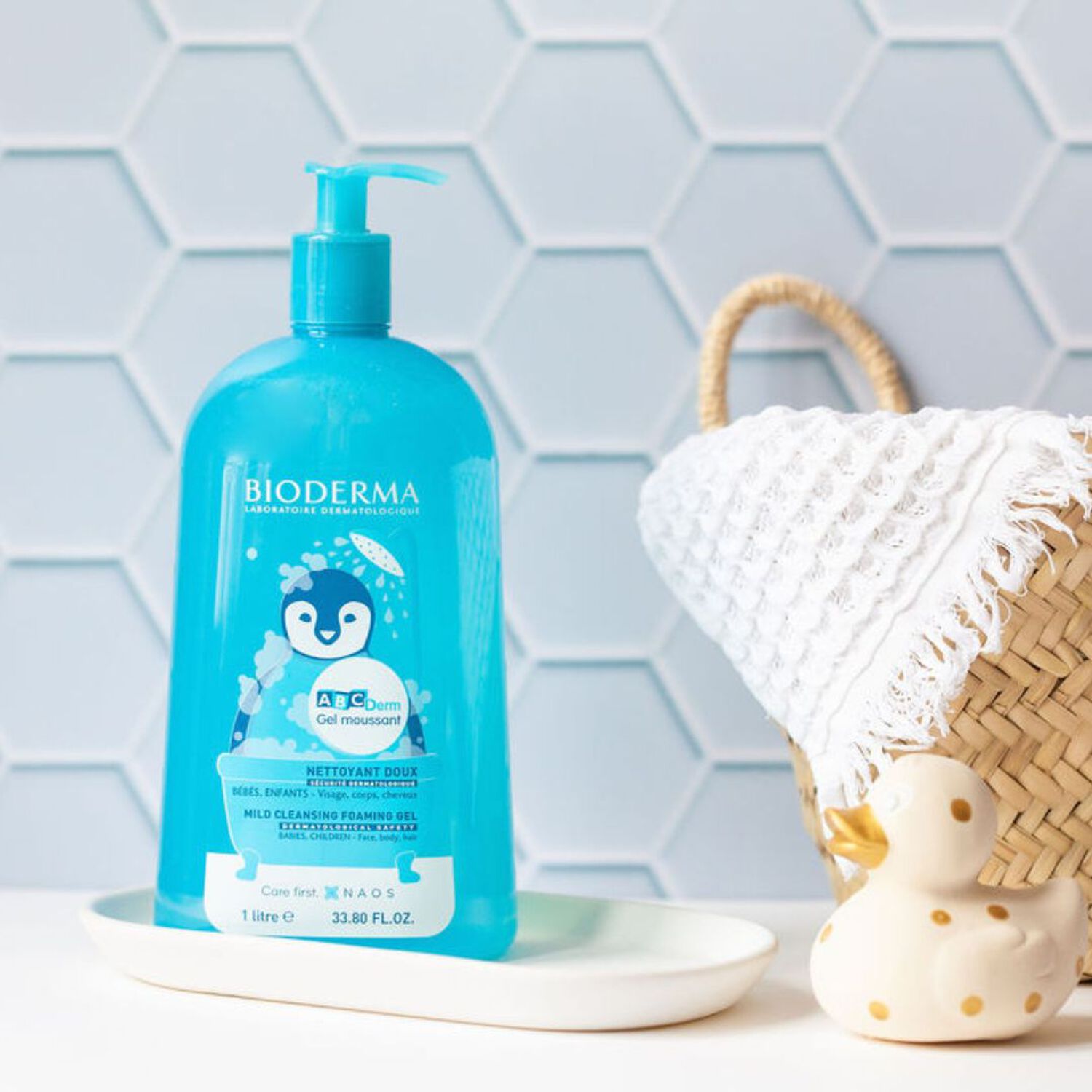 ABCDerm Gel Moussant - Nettoyant Doux