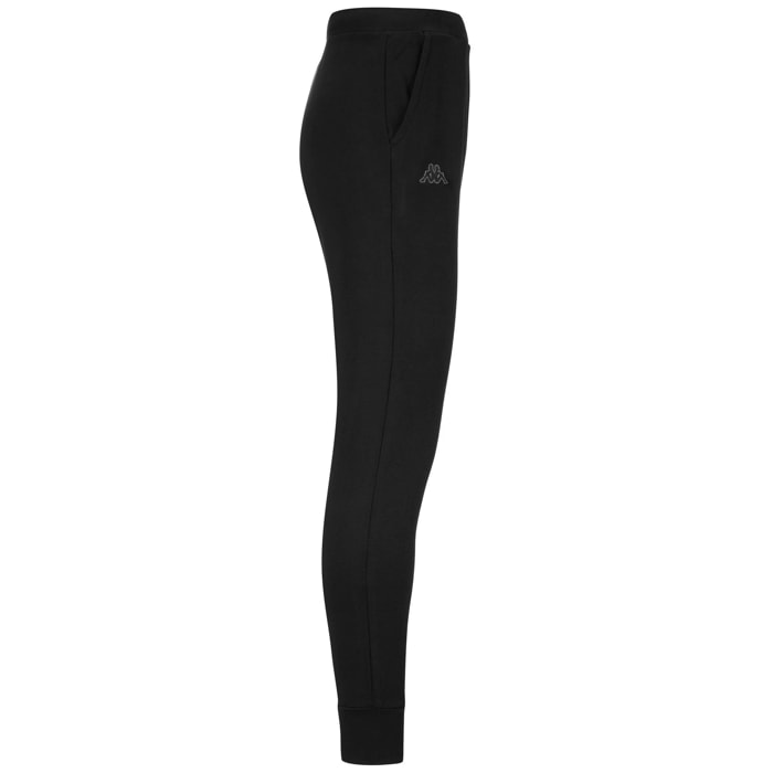 Kappa - Pantaloni Uomo Nero - Logo Zantus Ry