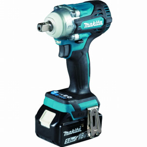 Boulonneuse à chocs 18 V LXT 330 Nm MAKITA - avec 2 batteries 5Ah - chargeur - MAKPAC - DTW301RTJ