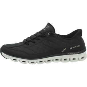 Sneakers De  Mujer 104556s Glide Step At Ease Negro
