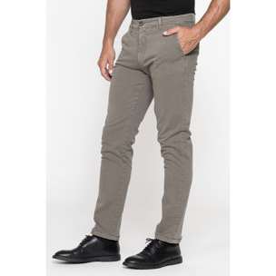 PANTALONE CHINO MOD. 624 IN GABARDINA STRETCH PESANTE