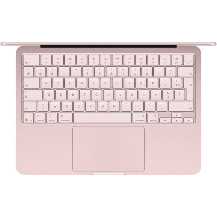 Ordinateur Apple MACBOOK Neo Puce A18 Pro CPU 6 / GPU 5 coeurs Mémoire RAM 8Go Stockage 512Go SSD Rose poudré avec Touch ID
