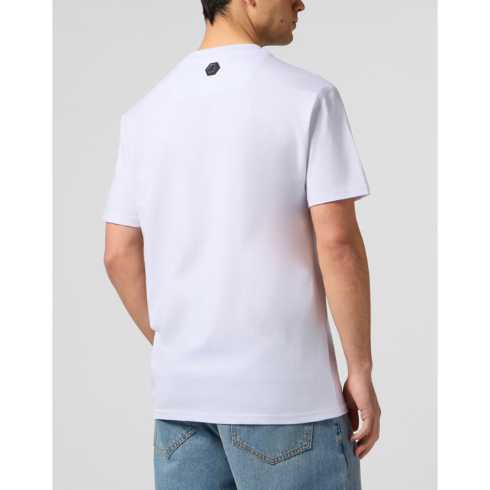 PHILIPP PLEIN Camiseta de cuello redondo y manga corta TEDDY