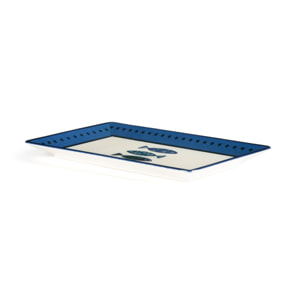 Set 6 piatti piani Excelsa – Ocean, Ceramica Multicolore