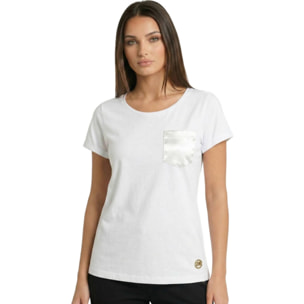 Camiseta elegante de manga corta para mujer