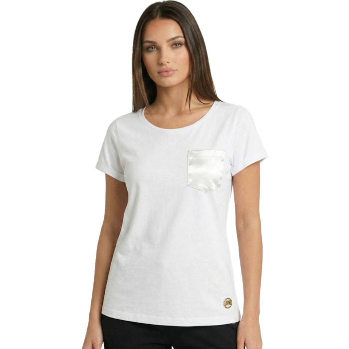 Camiseta elegante de manga corta para mujer