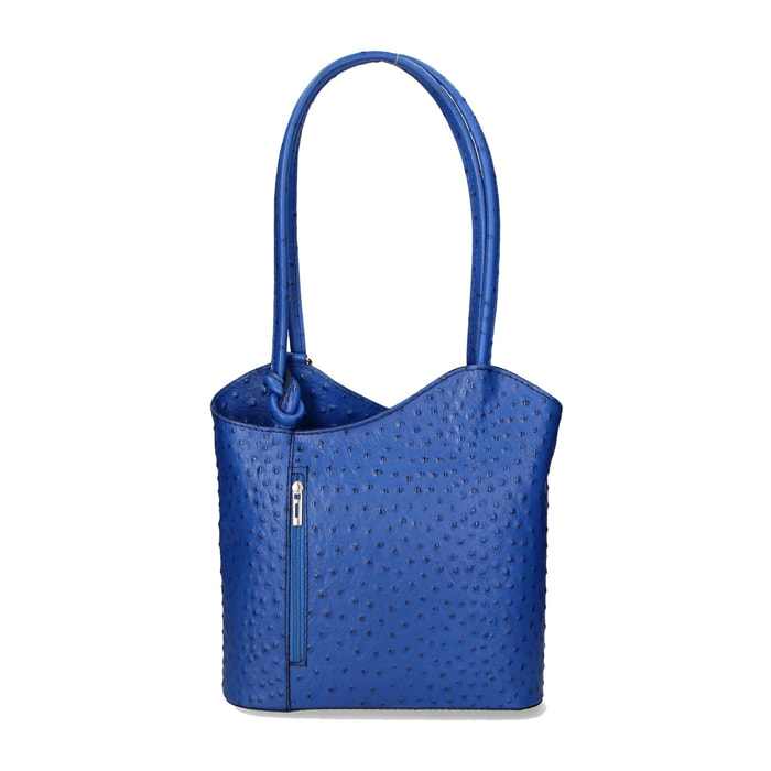 Zaino da donna in vera pelle - Modello Charlotte - 28.0 x 25.0 x 9.0 cm