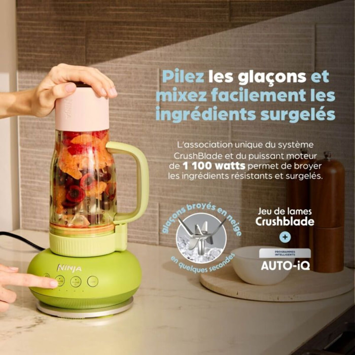 Blender NINJA BlendBoss Blue Raspberry DB351EUBL