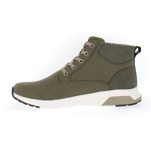 Armata di Mare Scarpe Uomo Stivaletti Casual Stringati con Soletta Rimovibile in Memory Foam AMU W23N418 Military