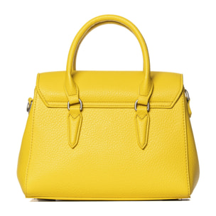 Borsa a mano da donna - Modello Eolara Chic - 100% poliuretano - 25.5 x 22.5 x 9.0 cm