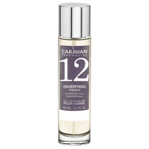 Caravan fragancias - caja de regalo con 2 perfumes nº12 de 150 ml, para hombre