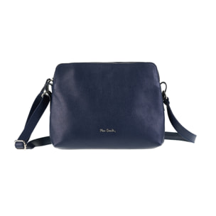 Borsa a tracolla da donna Made in Italy - Modello Aralia Lux - 100% pelle - 30.0 x 23.0 x 13.0 cm