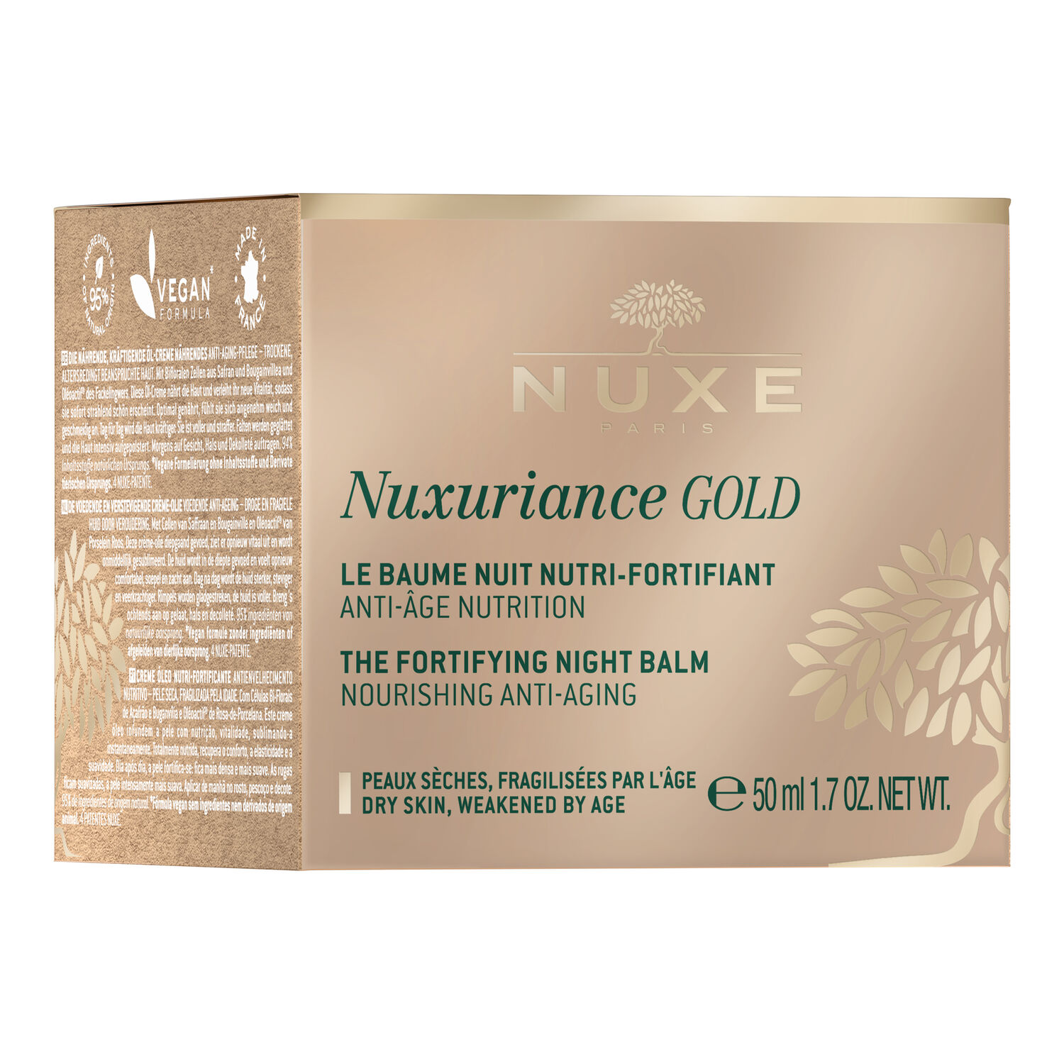 NUXURIANCE GOLD - Le Baume Nuit Nutri-Fortifiant, Nuxuriance Gold 50 ml