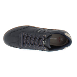 Armata di Mare Scarpe Uomo Sneakers Basse Stringate con Soletta Rimovibile in Memory Foam AMU W24M611 Navy