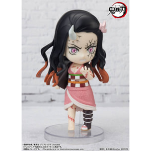 Demon Slayer: Kimetsu No Yaiba Figuarts Mini Action Figura Nezuko Kamado Demon Form Advancing Ver. 9 Cm Bandai Tamashii Nations