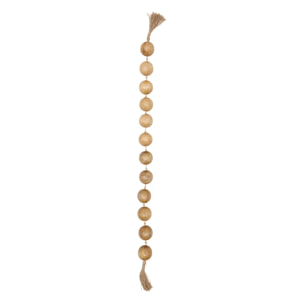 Guirlande déco Carlo L.130 cm marron