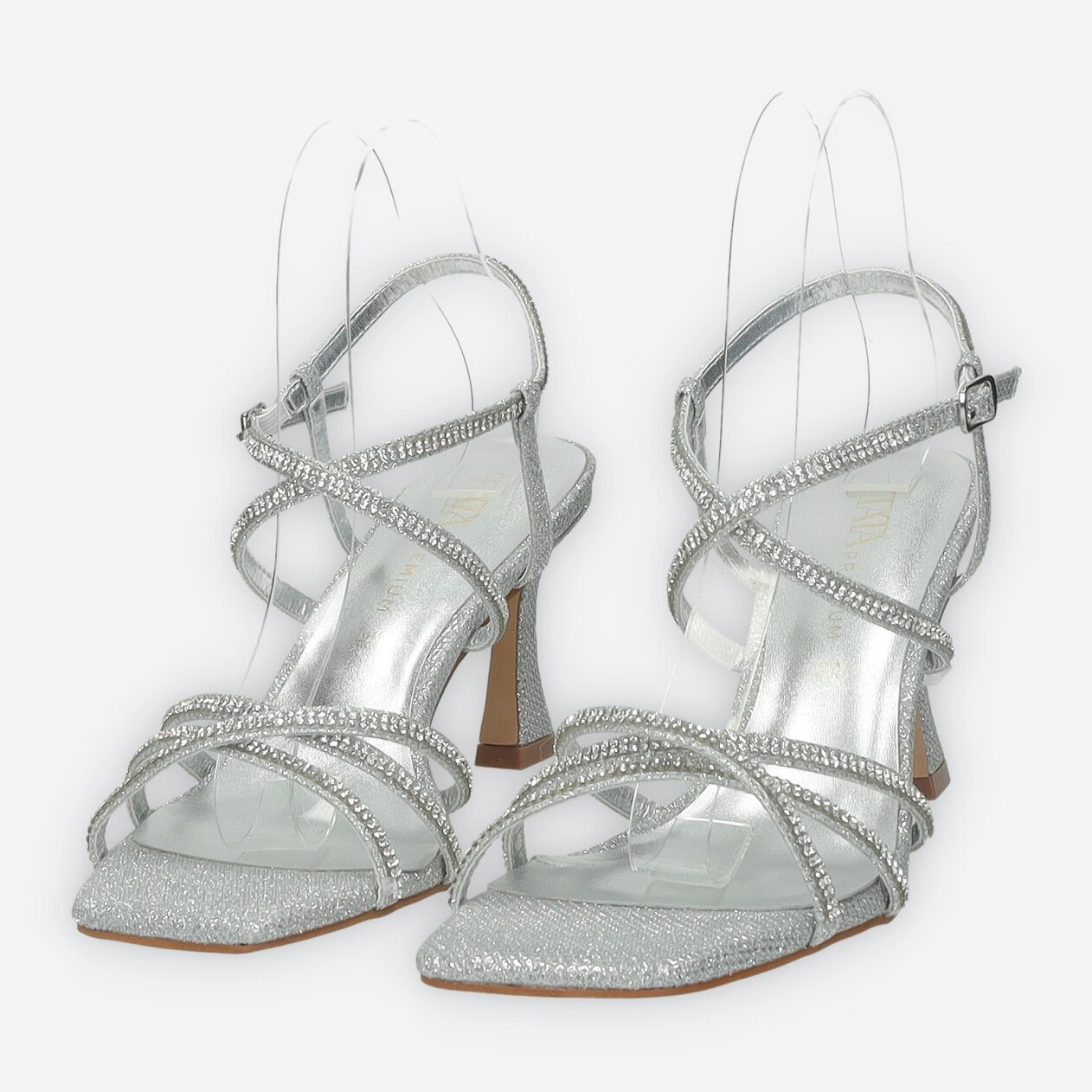 Sandali Donna Tata Italia Argentato